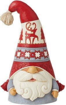 Enesco Weihnachtliche Kunststoff Figur Zwerge Höhe 20cm