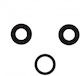 Camera Lens Glass Black for iPhone 13 Pro