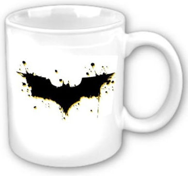 Batman Distorted Mug Ceramic White