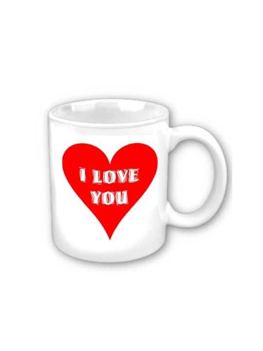 Mug Ceramic White 1pcs