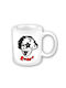 Mug Ceramic White 1pcs