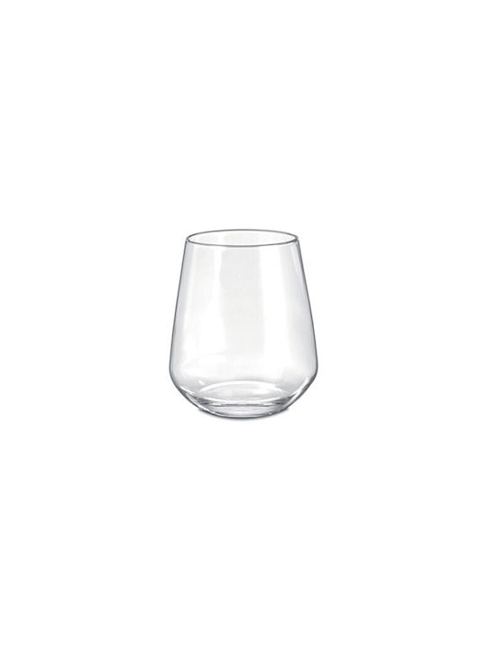 Borgonovo Contea Glass Whiskey made of Glass 380ml 1pcs