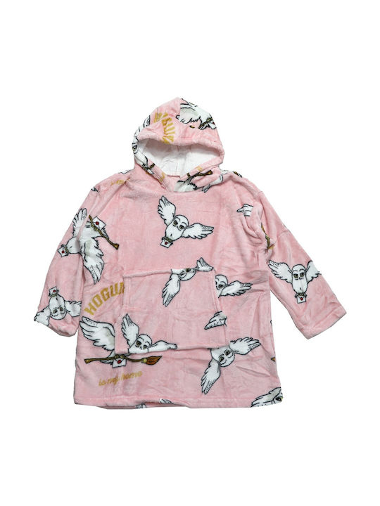 Warner Bros Κουβέρτα Fleece Harry Potter Ροζ 60x72εκ.