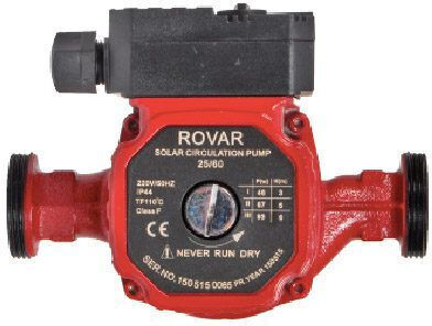 Rovar Rs Ηλεκτρονικός Κυκλοφορητής Θέρμανσης 180mm