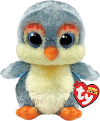 TY Plush Beanie Boos Fisher Χνουδωτός Πιγκουίνος 15 cm