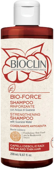 Bioclin Bio Force Strengthening Shampoos für Fein Haare 200ml