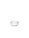 Max Home Serving Bowl Round Glass Transparent with Diameter 9.2cm 6pcs