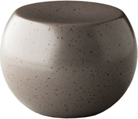 Stylepoint Plate Shallow made of Porcelain Gray with Diameter 13cm