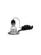 Megaman Stable Recessed Spot with Socket GU10 Silver 1pcs