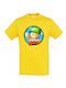 Kinder-T-Shirt Gelb