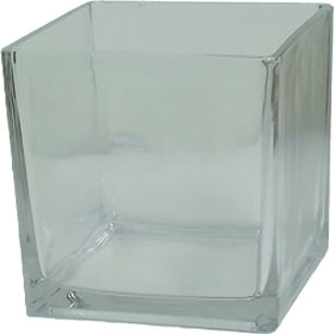 AGC Decorative Vase Transparent 14.5x14x14cm