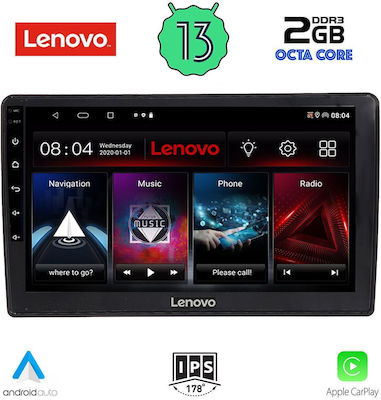 Lenovo Car-Audiosystem für Audi A4 2008-2015 (Bluetooth/USB/WiFi/GPS/Apple-Carplay/Android-Auto) mit Touchscreen 10"