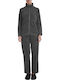 Pepita Pepita Damen Schlafanzug & Pyjamas Winter Grau