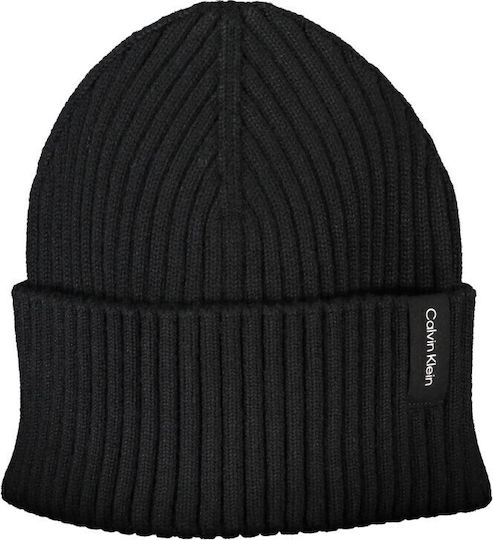 Beanie Unisex Beanie Knitted in Black color 0000PX0303-010