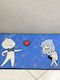 Entrance Mat Fall In Love Blue 40x60cm