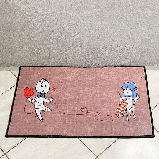 Πατάκι Εισόδου Love Spell Ροζ 40x60εκ. 995543 Ροζ
