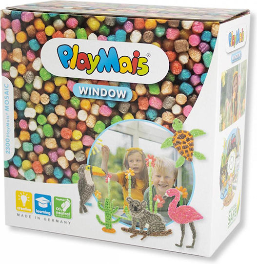 Playmais Μωσαϊκό Κατασκευή Από Καλαμπόκι Ζωάκια για Παιδιά 3+ Ετών 2300τμχ