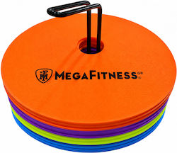 MegaFitness Конус за тренировка в цвят Оранжев