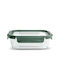 Iris Barcelona Glass Lunch Box Food container Green 1040ml