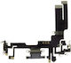 Flex Cable with Port de încărcare in Violet color for iPhone 14