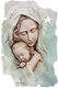 Kontopoulos Saint Icon Virgin Mary Holding The Infant Wooden