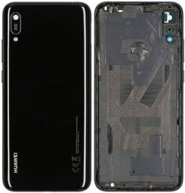 Καπάκι Μπαταρίας Batterycover Midnight Μαύρο για Huawei Y6 2019.