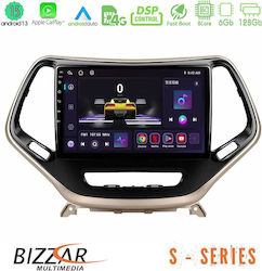 Bizzar Car-Audiosystem für Jeep Cherokee 2014-2019 (Bluetooth/USB/WiFi/GPS/Android-Auto)