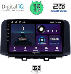 Digital IQ Sistem Audio Auto pentru Hyundai Kona 2017> (Bluetooth/USB/AUX/WiFi/GPS/Android-Auto) cu Ecran Tactil 10"