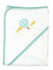 Baby Star Baby Hooded Bath Towel Beige 95x95cm 9986L