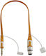 Hilec Cable XLR female - 6.3mm male Μαύρο 1.5m CALIN251