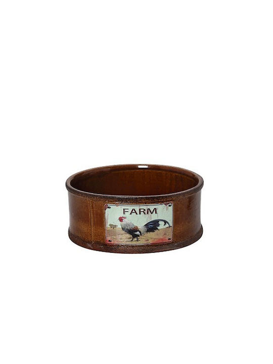 Espiel Decorative Bowl Orange 12.5x5.8cm