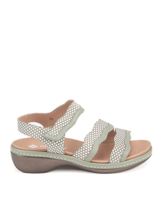 Women's Platform Shoes Mint/White
