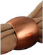 Ready Inel Inel de șervețel Inox Argintiu 12pcs