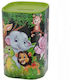 Koopman Children's Money Box Metal Multicolored 7.6x7cm