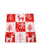 Set Christmas Napkins L33xW33cm 20pcs