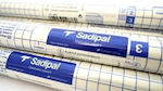 Sadipal Transparent Book Cover Adhesive Roll Protection 20m x 45cm 6pcs
