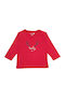 Παιδική Μπλούζα Μακρυμάνικη Red Rudolf Baby