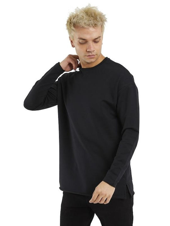 Men's Long Sleeve Blouse BLACK