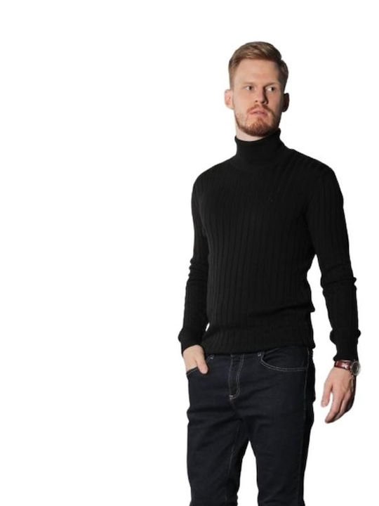 Men's Sweater Turtleneck BLACK