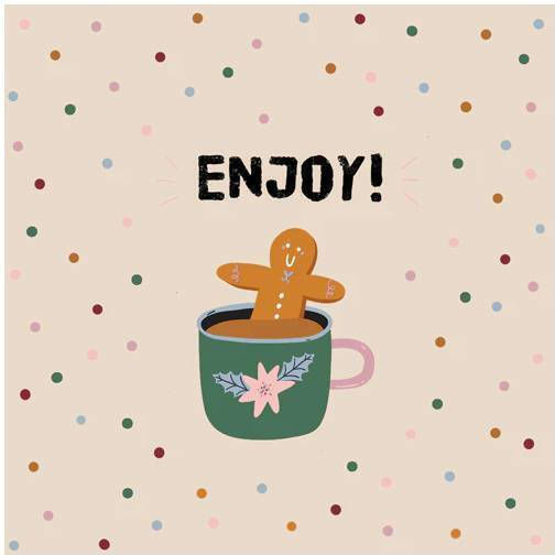 Chic Mic Christmas Napkins L33xW33cm.