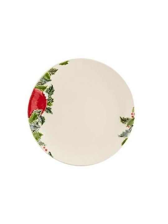 Bordallo Pinheiro Weihnachtlich Platte Keramik