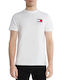 Tommy Hilfiger Tjm T-shirt Bărbătesc cu Mânecă Scurtă White