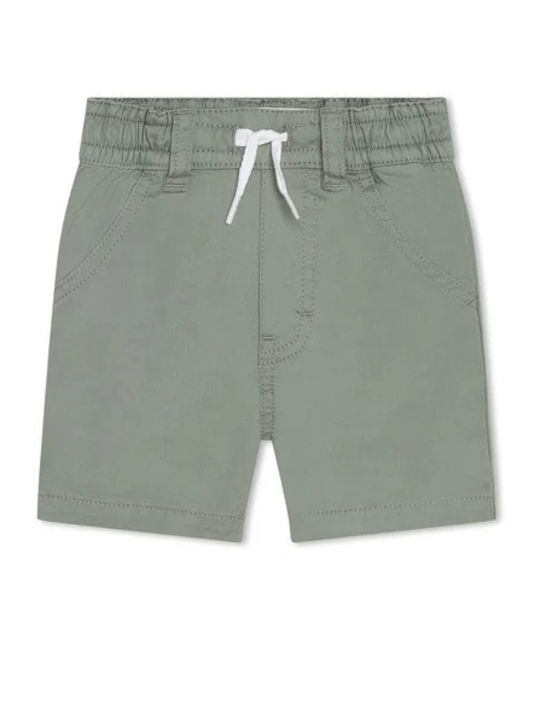Kinder-Shorts/Bermudas Stoff Haki