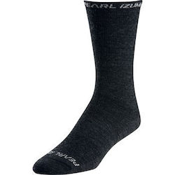 Pearl Izumi Elite Tall Wool Essentials Κάλτσες Ποδηλασίας Μαύρες