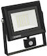 Horoz Electric Smd Στεγανός Προβολέας LED 30W Ψυχρό Λευκό 6400K με Αισθητήρα Κίνησης IP65