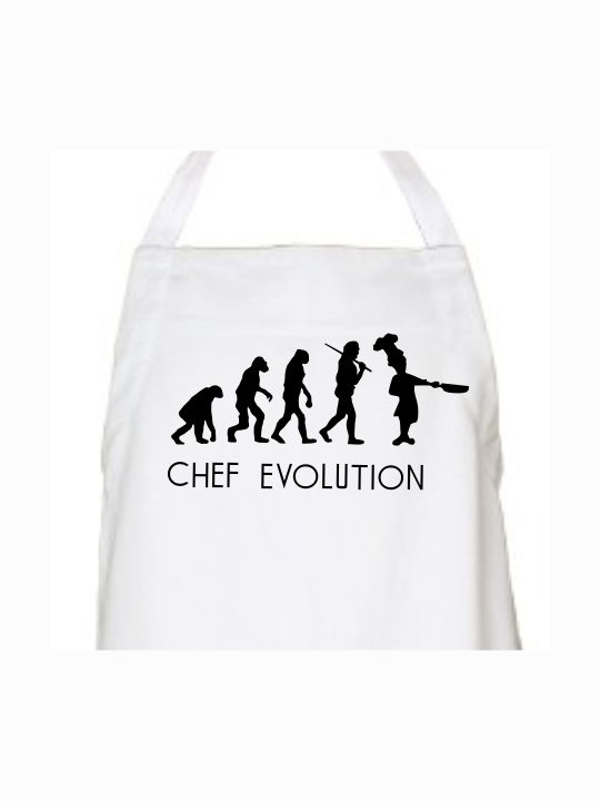 Șorț de bucătărie Chef Evolution - Negru