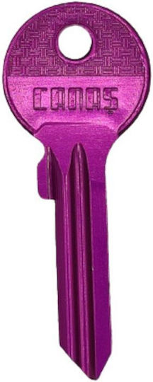 Door Key Simple Purple 1pcs