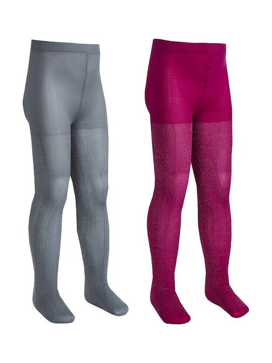 Set Kinderstrumpfhosen Grey 40 Den