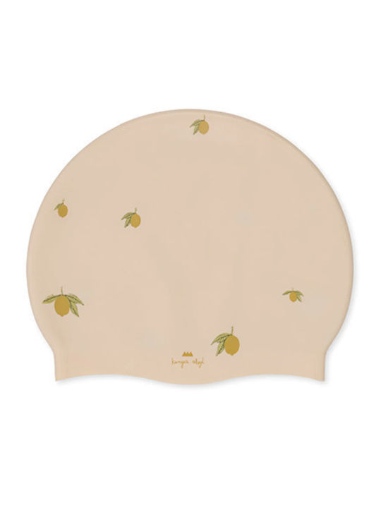 Konges Slojd Silicone Kids Swimming Cap Beige KS5336
