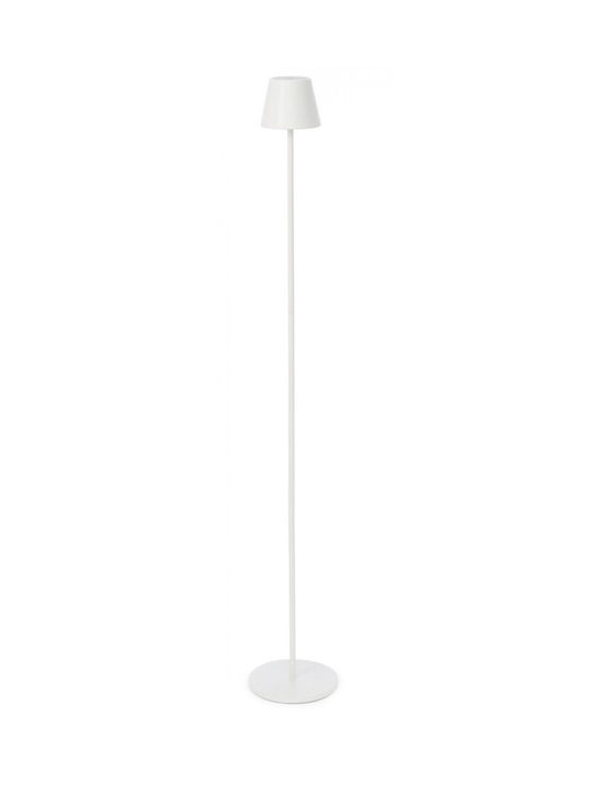 Bizzotto LED Floor Lamp Built-in LED H115xW17cm White